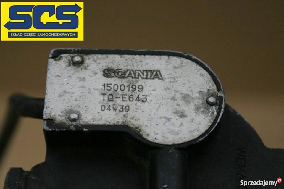 SCANIA 4 R SMOK SSAK PALIWA 1500199 64 SPRAWNY lubuskie Bieleń