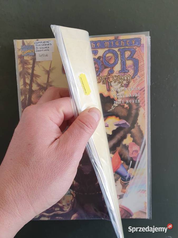The Mighty Thorm Godstorm 3 komiksy Marvel USA Gdynia