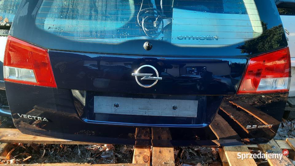 klapa kompletna Opel Vectra C kombi lak Z21A Dębno