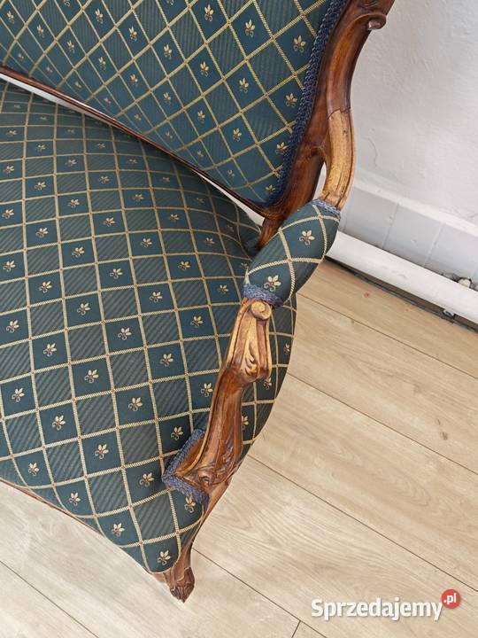 Piękna sofa kanapa w stylu rokoko ludwika Sofy i kanapy Sandomierz