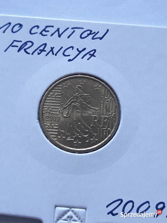 10 Eurocentów Francja 200220052009 r wielkopolskie