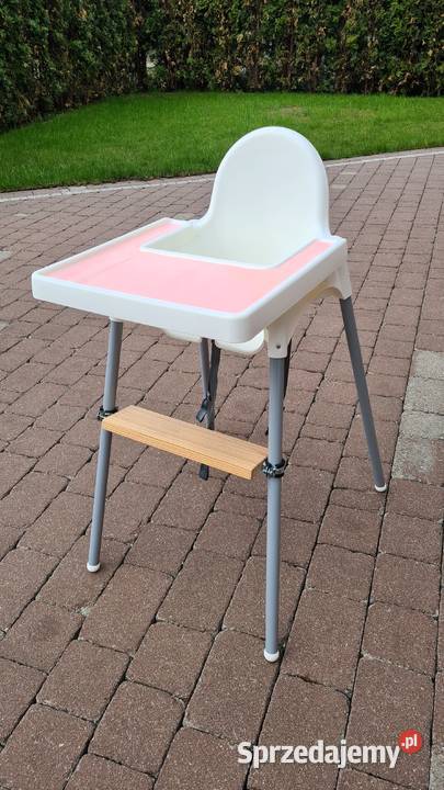 Krzesełko Ikea Antilop z podnóżkiem Reda