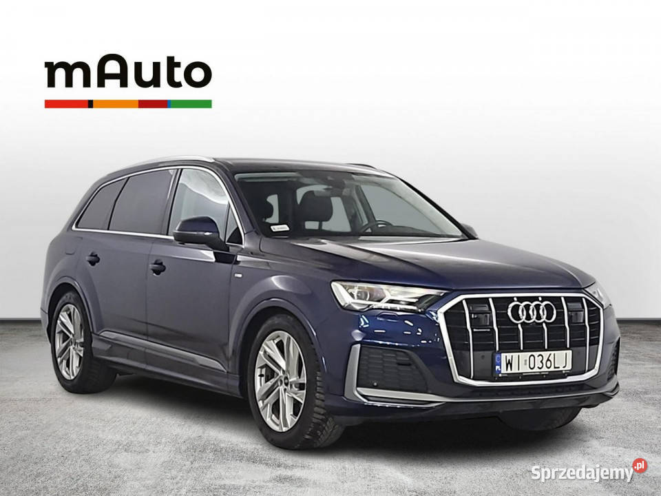 Audi Q7 45 TDI mHEV Quattro S Line Z Polskiego komputer pokładowy Warszawa
