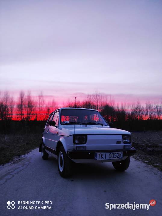 Fiat 126p wynajem sesja zdjęciowa świętokrzyskie Kielce