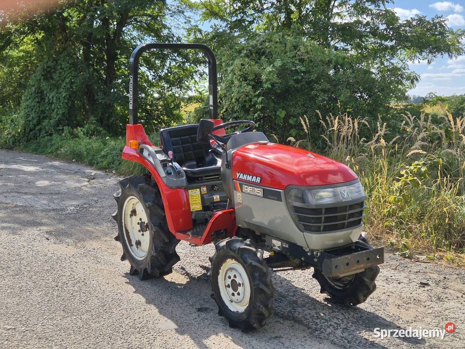Traktorek traktor YANMAR AF15D 44 Glebogryzarka Małuszyn