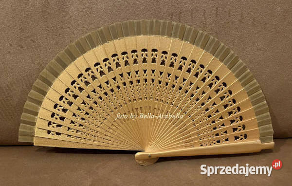 małe kieszonkowe wachlarze ażurkowe różne kolory