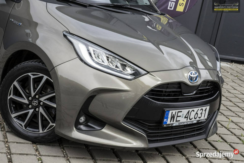 Toyota Yaris LEDY Kamera Automat Gwarancja FV23 119000km Dębogórze