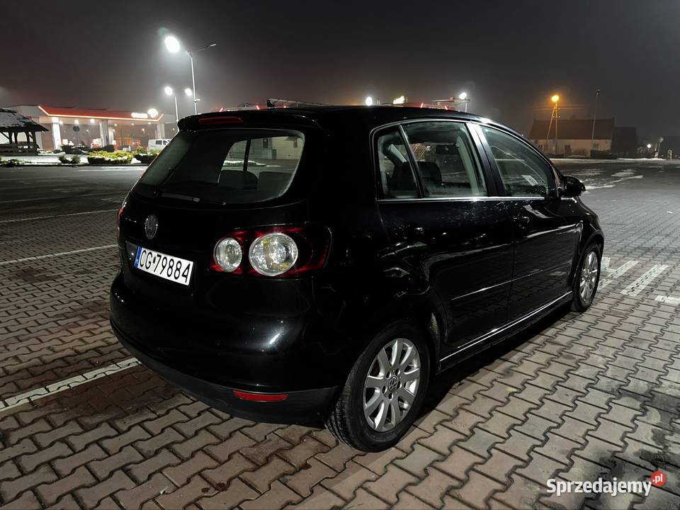 Volkswagen Golf Plus 19 TDI czarny klimatronic Golf Plus Włocławek sprzedam