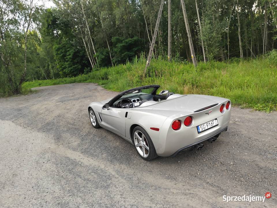 Chevrolet Corvette C6 cabrio 60 2007 kabriolet Gliwice