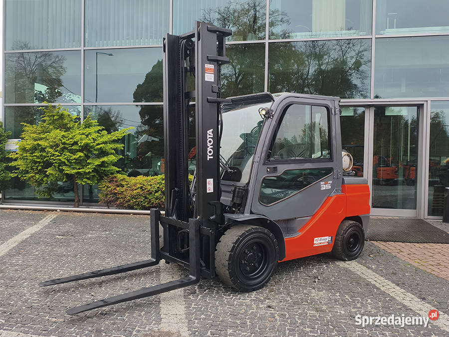 Wózek widłowy Toyota 02-8FGJF35 3,5 tony duplex 4 m LPG | kabina| 2020