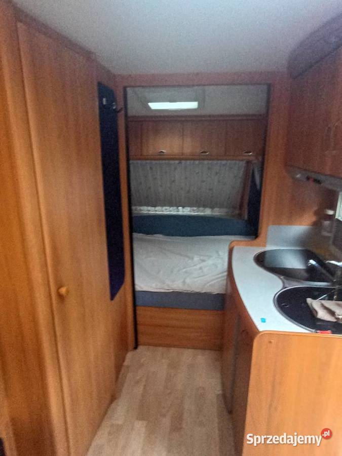 Przyczepa kempingowa hobby de lux 450 zamiana Racławice