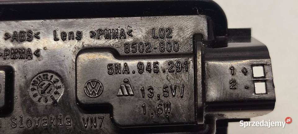 VW TIGUAN II LAMPKA LUSTERKA LEWEGO 5NA945291