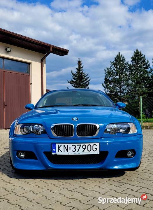 BMW E46M3 Laguna Seca Blue elektryczne lusterka Nowy Sącz