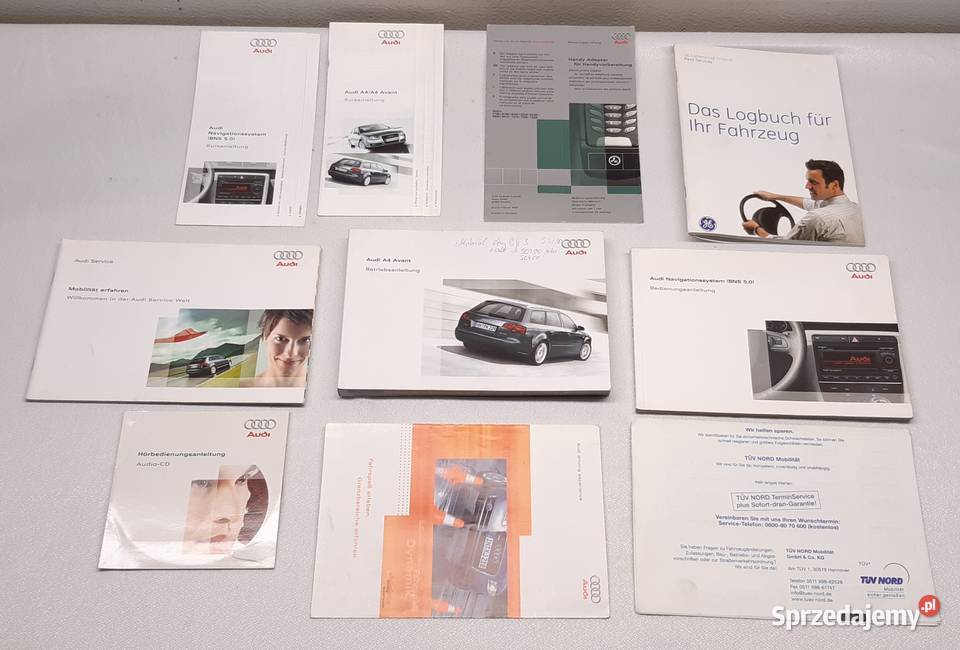 ETUI FUTERAŁ INSTRUKCJA OBSŁUGI AUDI A4 B7 AVANT