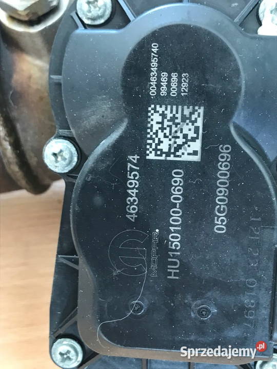 PRZEPUSTNICA ZAWÓR EGR FIAT DUCATO 22 ORYGINAŁ Barwałd Dolny