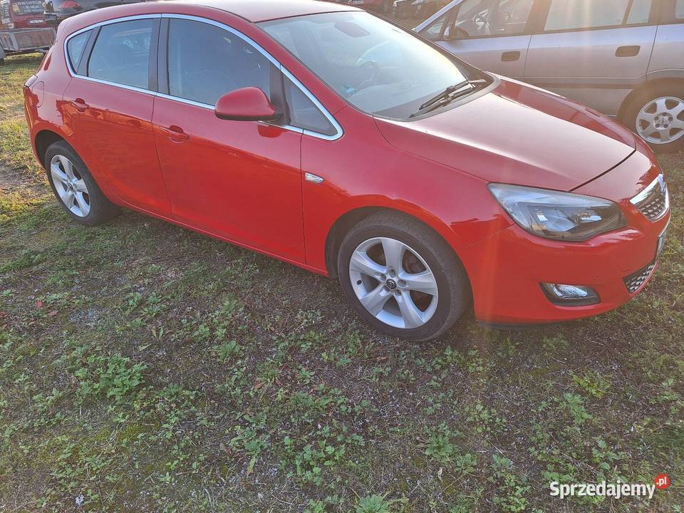Opel Astra J 14 Turbo 140 2010 Klima Grzane 1400cm3 Opel Choceń
