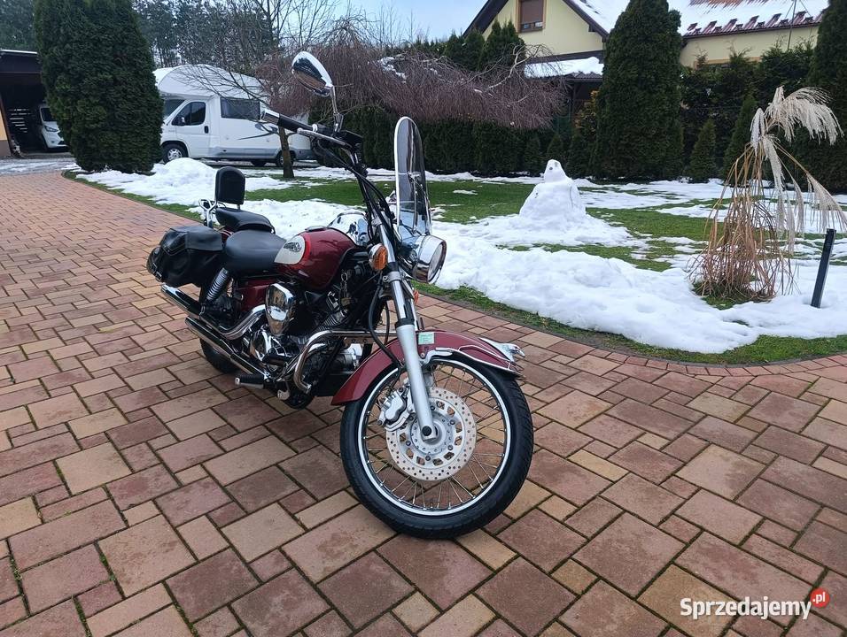 Yamaha Drag Star 250 zarejestrowana na 125 Żabno