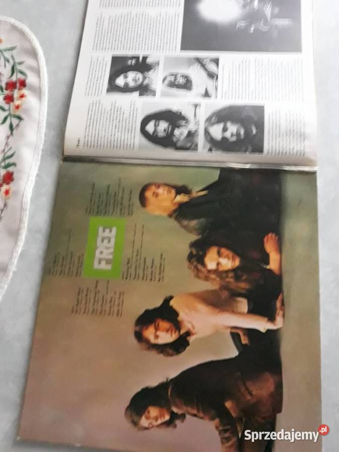 Legendarna grupa FREE Live 2 LP 1970 podkarpackie