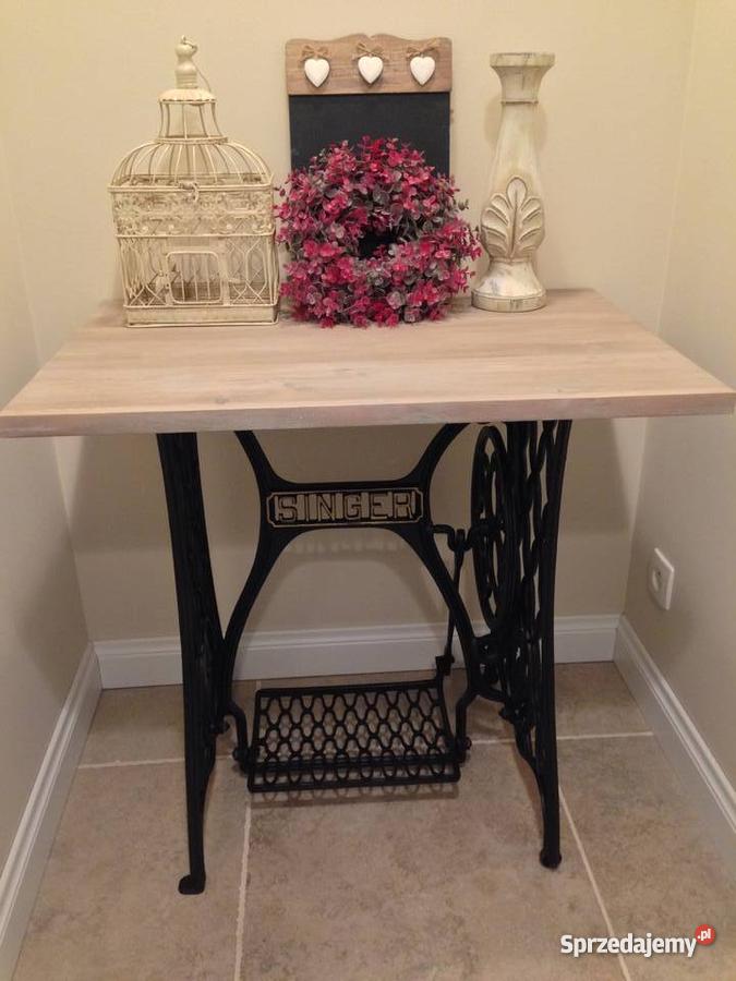 Stolik maszyna Singer retro shabby chic Kraków