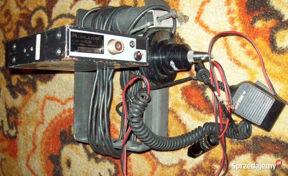 CB radio Midlant Alan 100 Plus z anteną Dobroń sprzedam