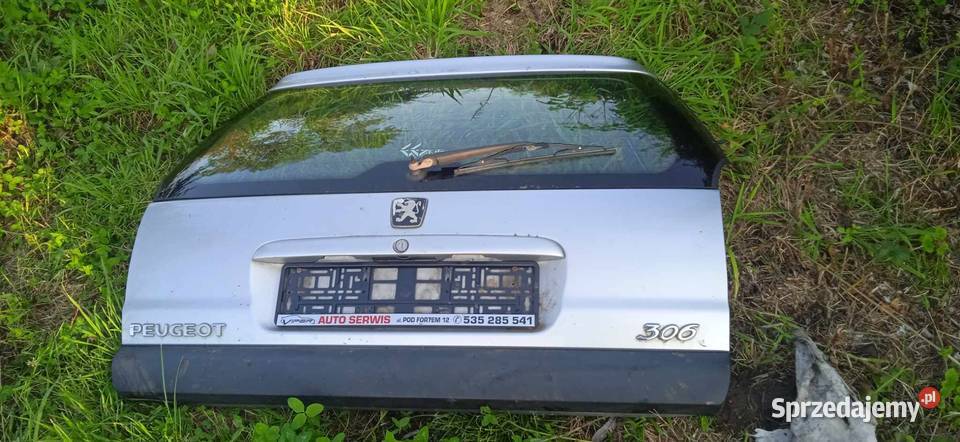 Klapa tylna tył szyba Peugeot 306 break kombi małopolskie Kraków sprzedam