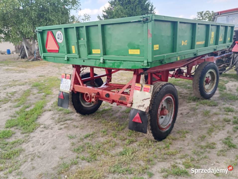 Przyczepa d47 zarejestrowana w pełni sprawna Zaslaw