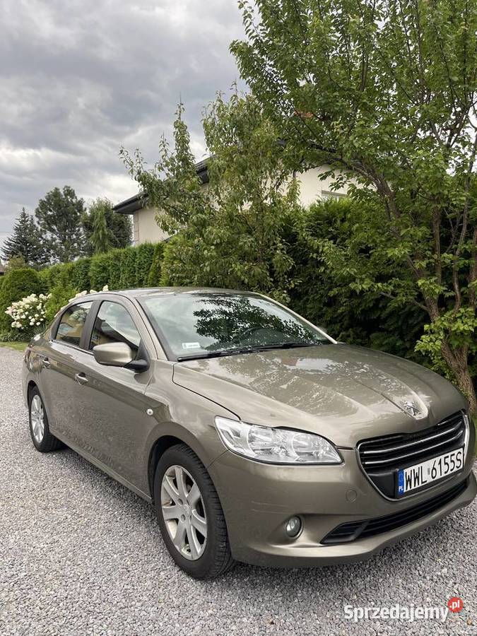 Peugeot 301 16 vti benzyna gaz 2014r mazowieckie