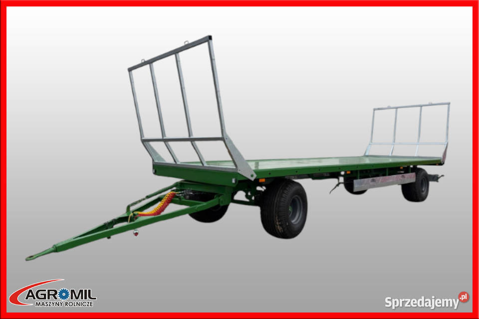 Przyczepa do przewozu platforma do bel Jolmet kujawsko-pomorskie Rogóźno