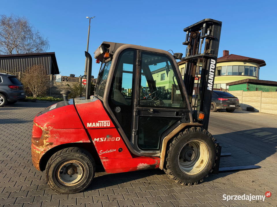 wózek widłowy terenowy MANITOU MSI30D EVOLUTION Manitou Działoszyn