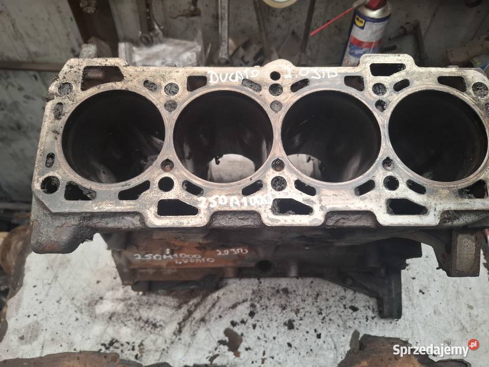 FIAT DUCATO 20 JTD blok silnika 250A1000 Blok silnika Kielce