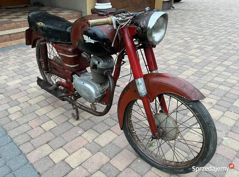 Oryginalny Moto Ceccato 125 uszkodzony Żychlin