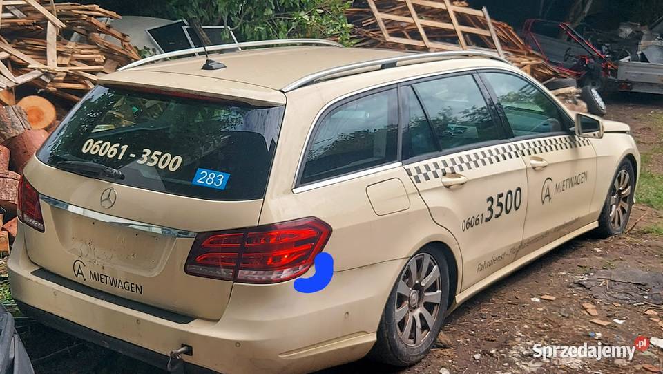 Karoseria Mercedes E Klasa kombi w212 2015r Bliżyn