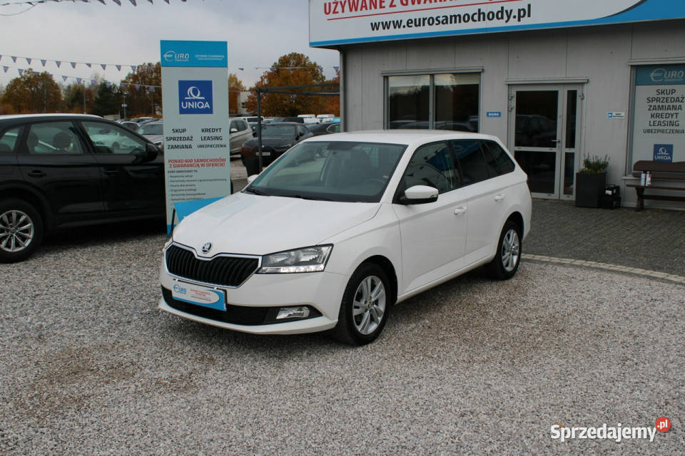 Skoda Fabia VAN VAT1Ambition Fvat Gwarancja biały Warszawa