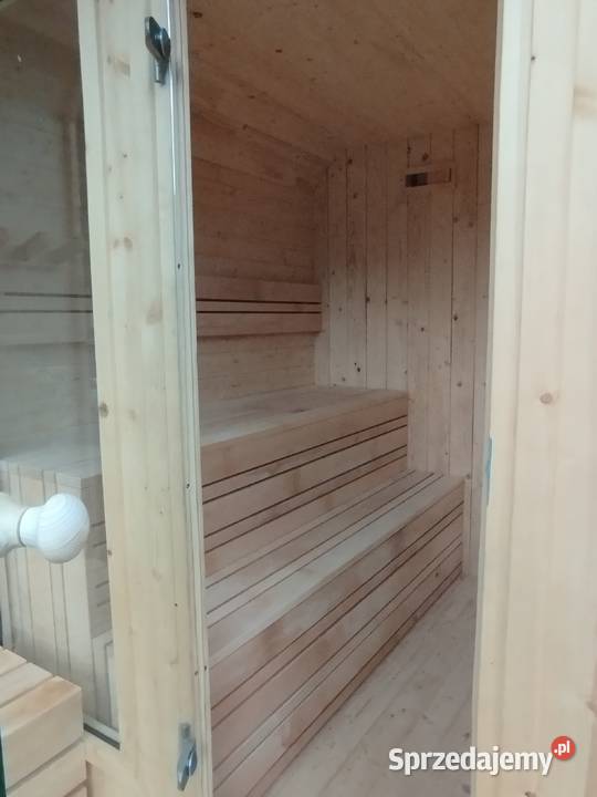 Piękna sauna ogrodowa 46 osobowa Sulęcin Szlachecki