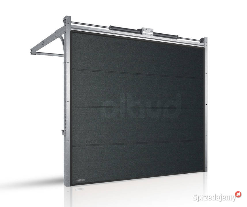 Brama garażowa Wiśniowski 500x225 grafitowa Straszyn