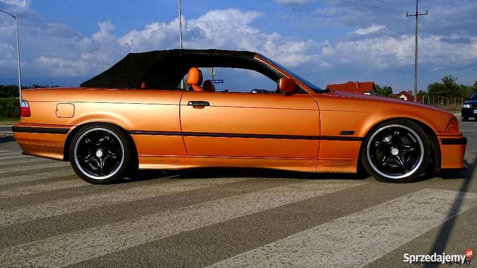 BMW E36 CABRIO aluminiowe felgi śląskie