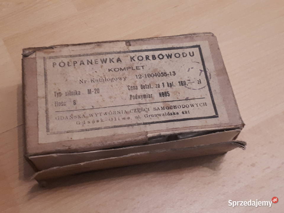 Warszawa M20 półpanewki korbowodu śląskie Gliwice