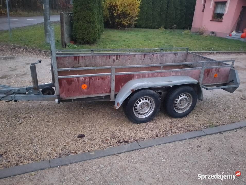 Przyczepa przyczepka samochodowa towarowe Żerdzina