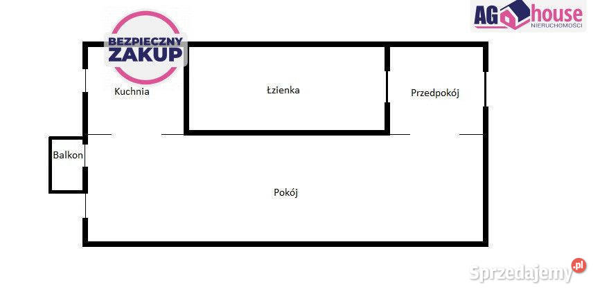 Mieszkanie do sprzedania Gdańsk 27m2 1 pokój sprzedam