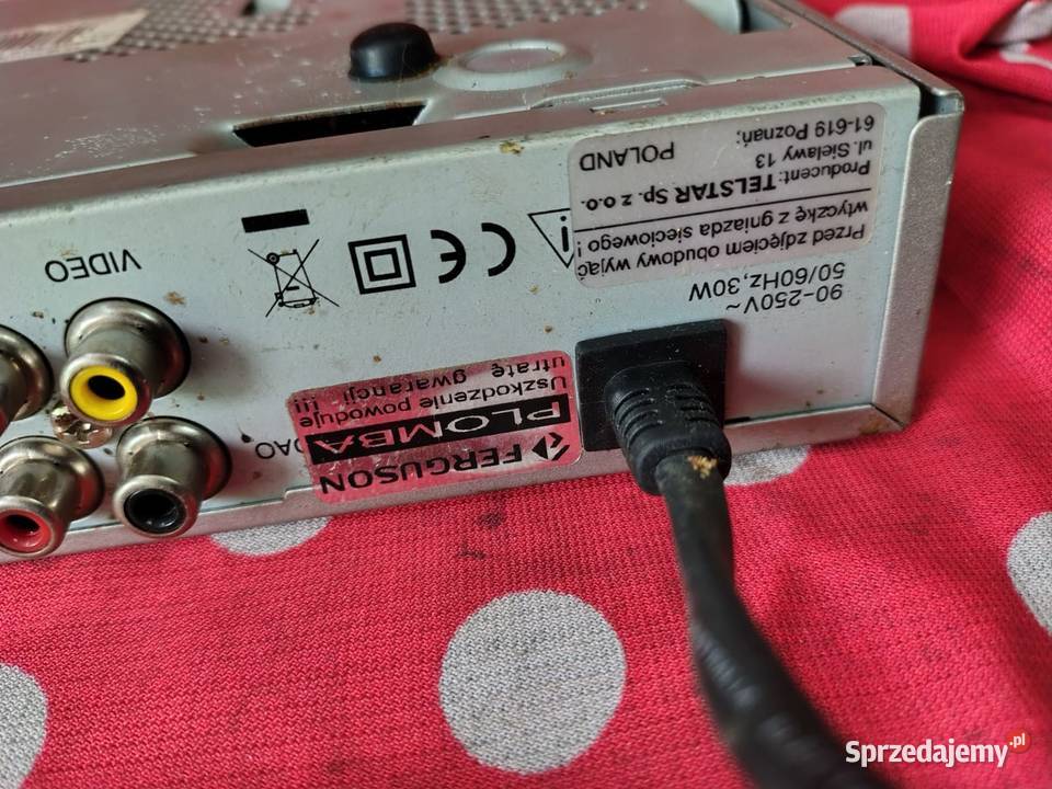SPRAWNY tuner Ferguson Pilot DF 6000 cyfrowy DVB Krotoszyn