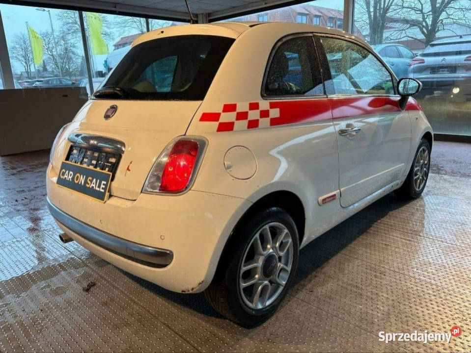 Fiat 500 Bezwypadkowy Super Stan I 2007 kurtyny powietrzne Rzeszów