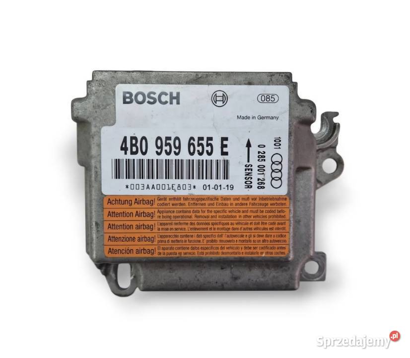 MODUŁ SENSOR AIRBAG AUDI A6 C5 4B0959655E Działoszyce sprzedam