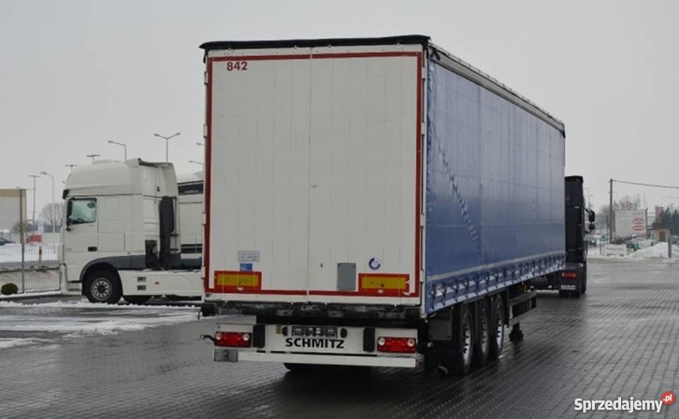 NACZEPA SCHMITZ 2013 JOLODA POD DACH WAGA 391 Burtowe i plandeki Modliszewko sprzedam