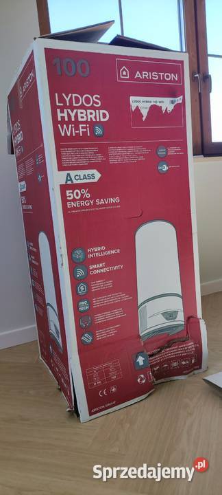 Bojler elektryczny Ariston Lydos Hybrid WiFi 100 Bierna