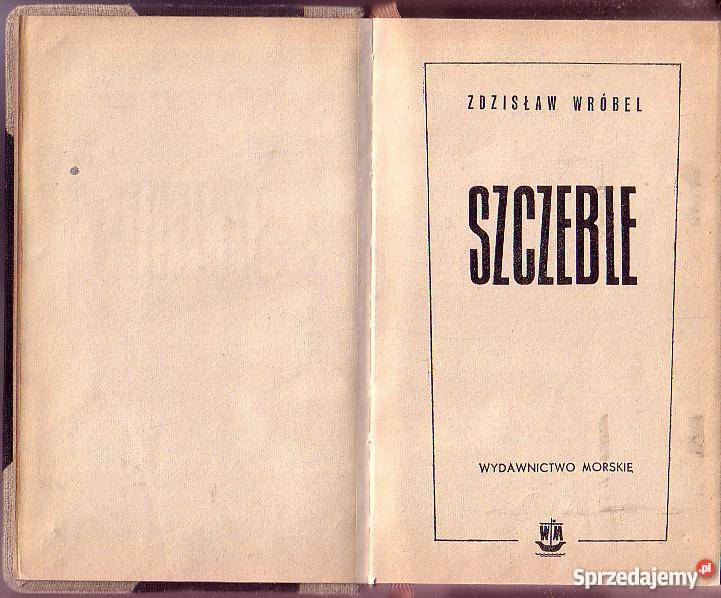 9144 SZCZEBLE ZDZISŁAW WRÓBEL Proza i poezja małopolskie Czyrna