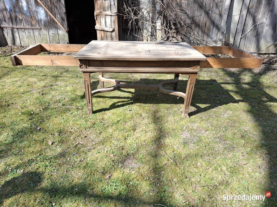 Stół plus komoda do renowacji około 1930 Fajsławice sprzedam
