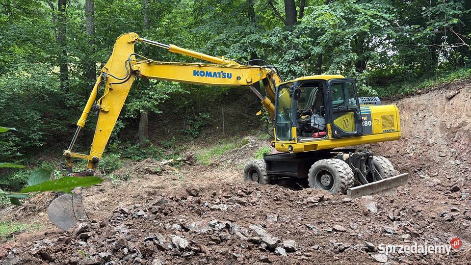 Koparka kołowa Komatsu PW1807 Jelenia Góra