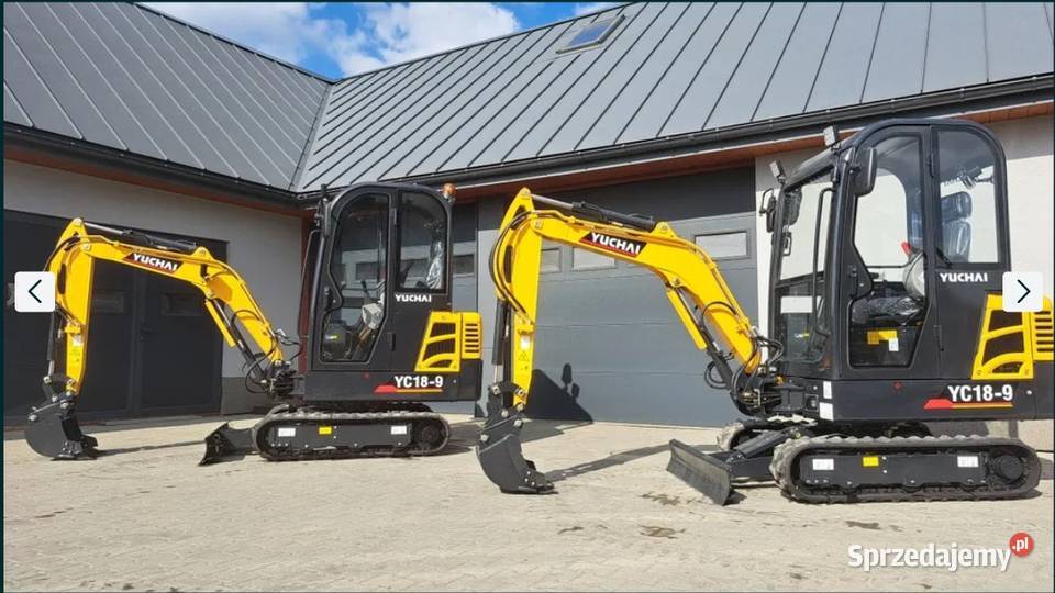 Koparka NEX 1850 YUCHAI YC189 Yanmar 3tnv76 g