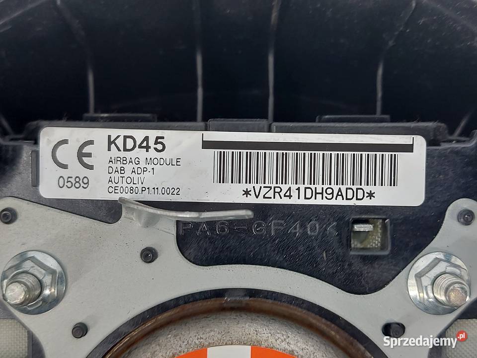 MAZDA 3 III BM AIRBAG kierowcy KD45 VZR41DH9ADD Kielce sprzedam