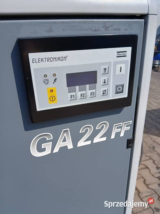 Sprężarka śrubowa ATLAS COPCO GA22FF 22kW Wilków
